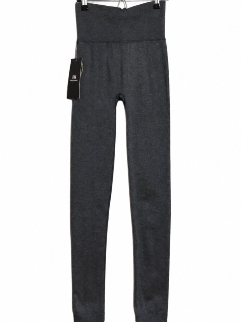 OS Wome’s Charcoal Gray Yoga Activewear "Cozy Fleece" Leggings Casual Workout